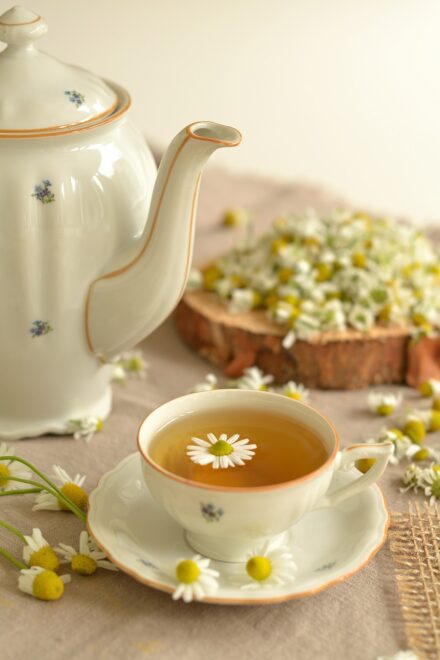 tea, herbs, flower wallpaper